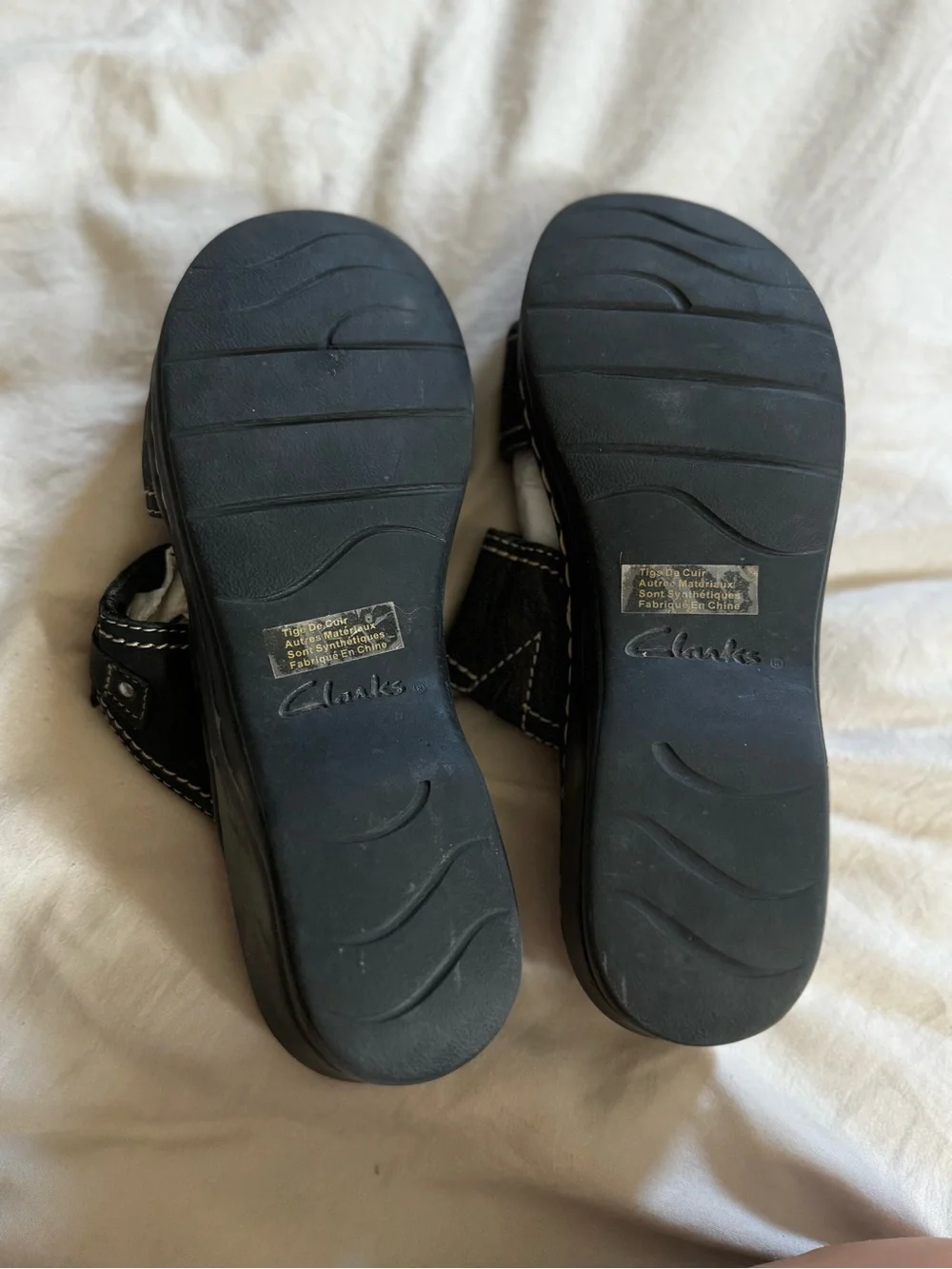 Clarks classic slides